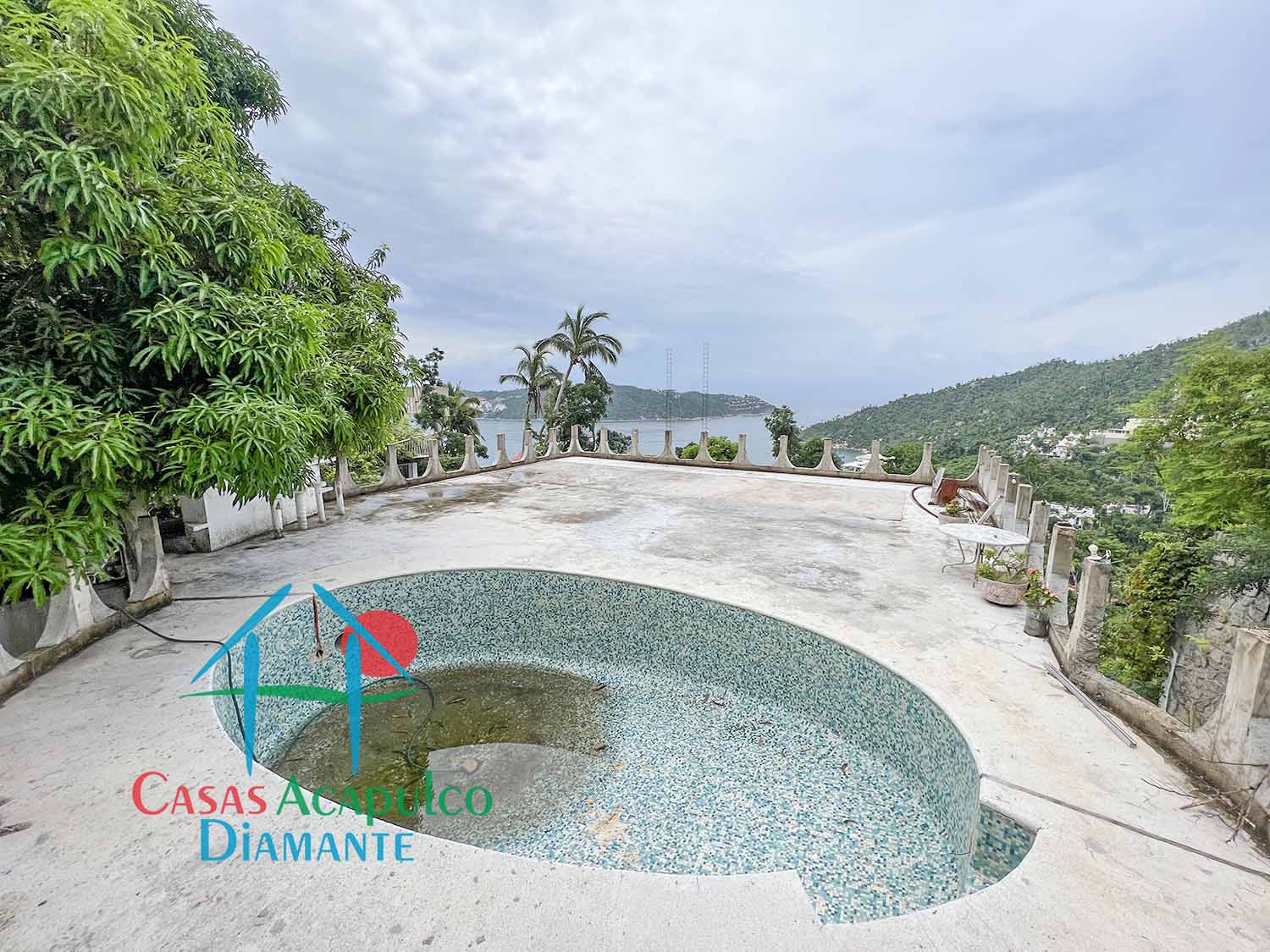 Lomas de Cortés Casa 43 - Terraza con alberca 1